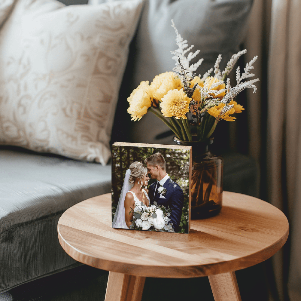 Chunky Wooden Photo Blocks