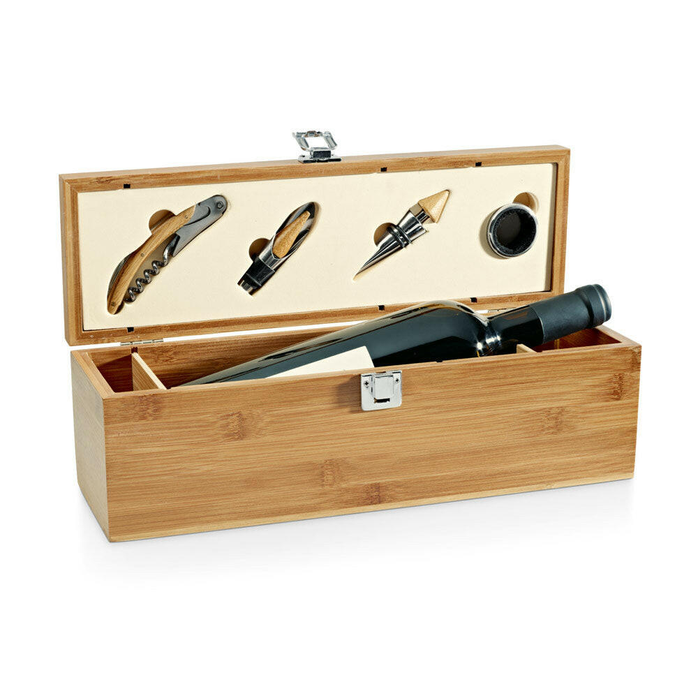 Our Bamboo wine gift sets are available with and without custom laser engraving. Available from our premises in Dublin, We deliver throughout Ireland.