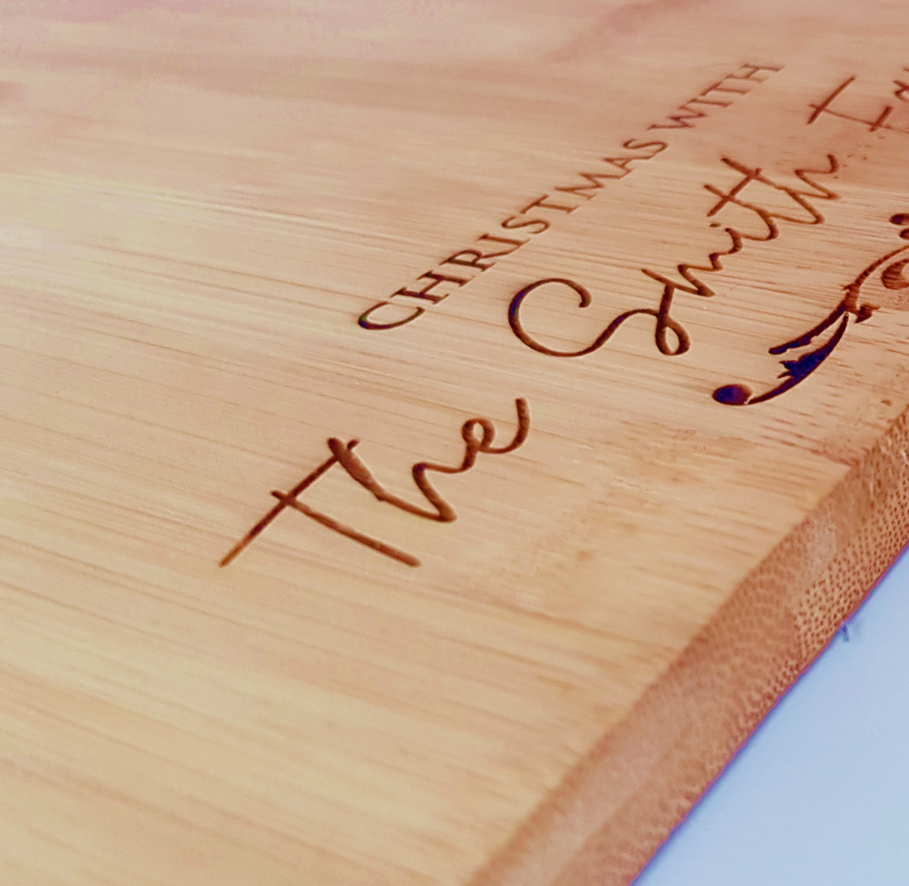 Personalised Christmas Serving Board