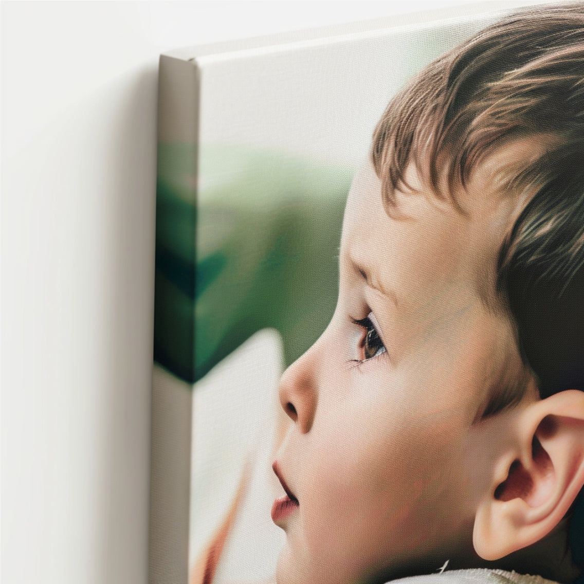 Children's photo print on canvas
