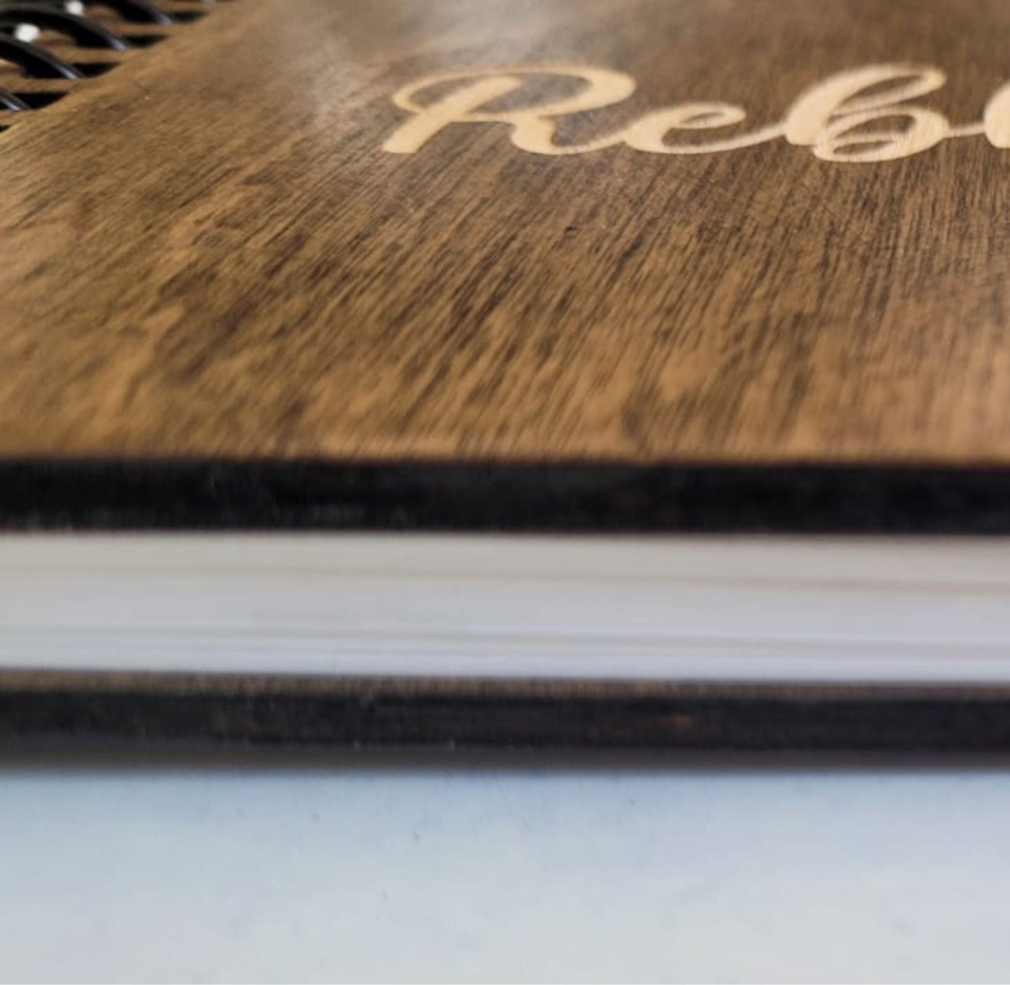 Our custom Wooden Notebooks are made to last. We stain and seal the laser engraved wooden front and back cover. Available from our store in Dublin, we also ship nationwide.